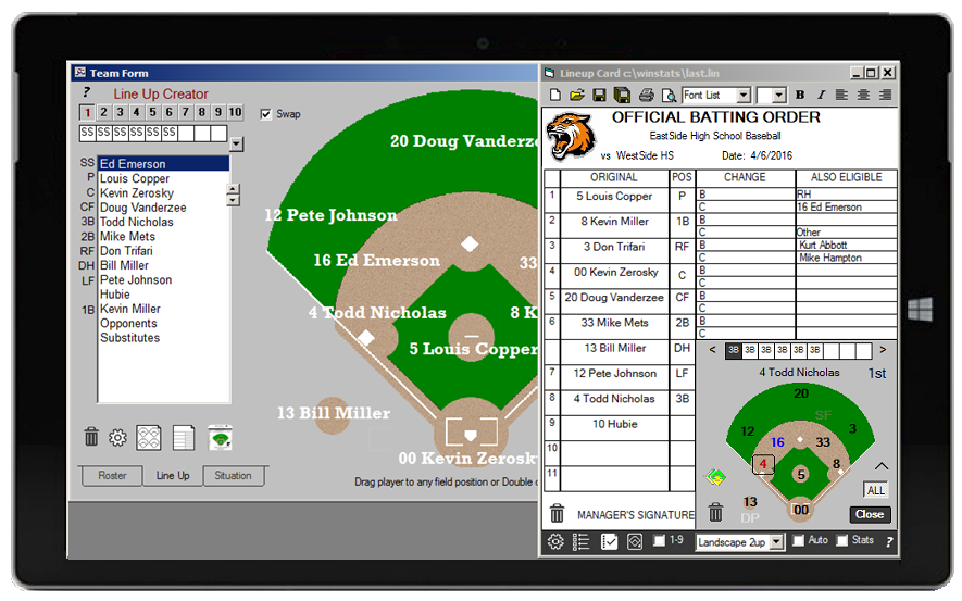 Baseball Spray Chart App