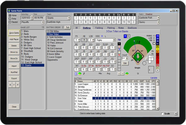Best baseball Stat Program