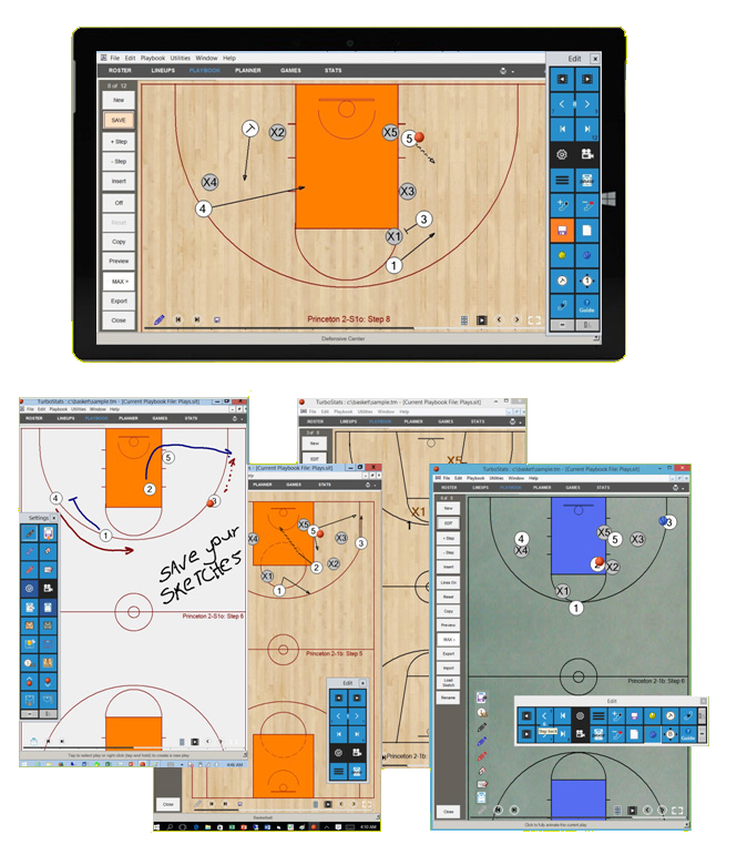 Basketball Playbook Designer Software App